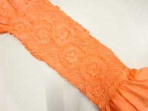 正絹　絞り　帯揚げ